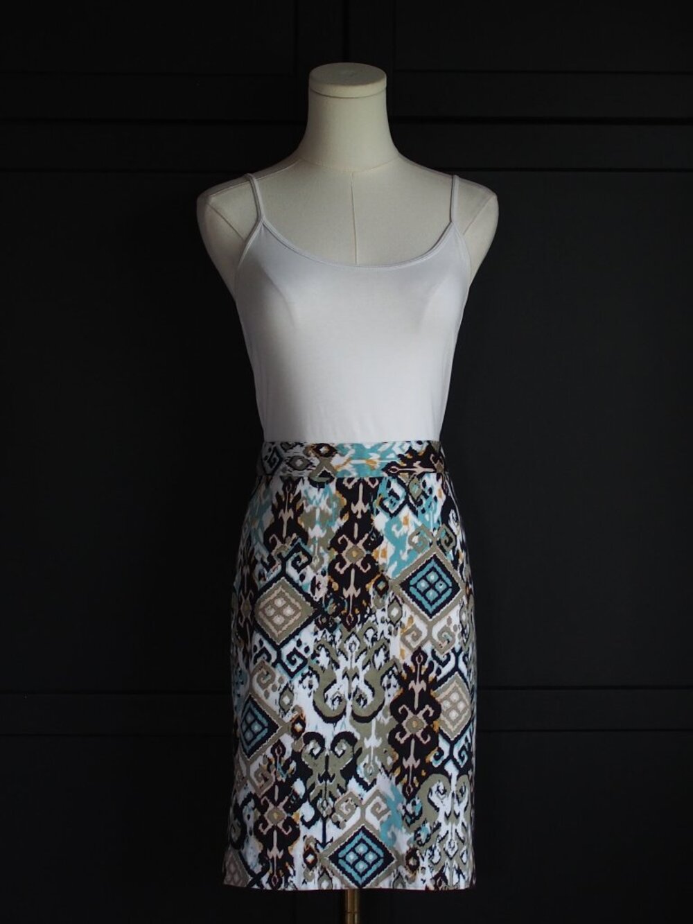 Van Heusen | Cotton Lined Skirt